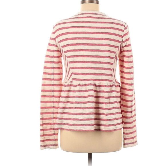 FREE PEOPLE Striped Peplum Jacket - Size Medium - Picture 2 of 8